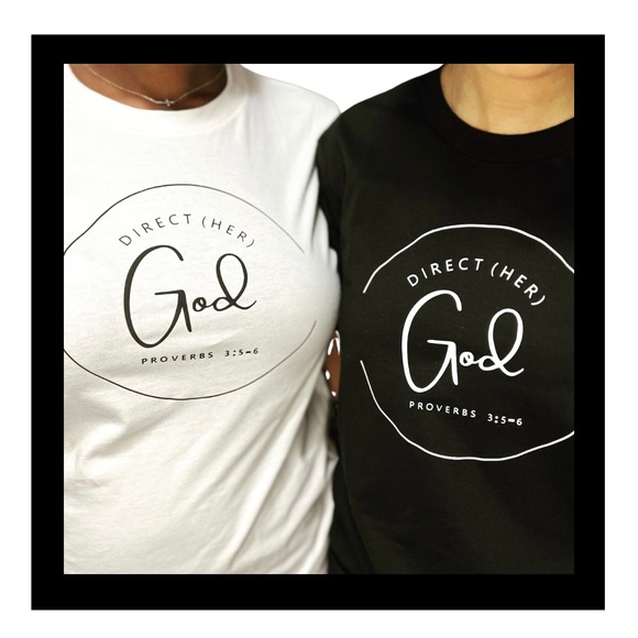 God direct(her) t/shirt proverbs 3:5-6 - Picture 2 of 2
